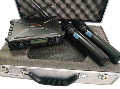 OPUS UHF-922 - Радиосистема многоканальная 2 ручных микрофона - фото 2 Радиосистема с ручным передатчиком OPUS UHF-922 - Радиосистема многоканальная 2 ручных микрофона - фото 2