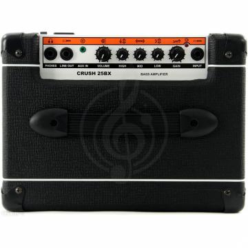 Orange CR-25BX-BLK Комбо для бас-гитары, 8", 25Вт - фото 3 Комбоусилитель для бас-гитары Orange CR-25BX-BLK Комбо для бас-гитары, 8", 25Вт - фото 3