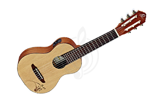 Ortega RGL5E Bonfire Series - Гитарлеле 6-струнный со звукоснимателем - фото 1 Гиталеле Ortega RGL5E Bonfire Series - Гитарлеле 6-струнный со звукоснимателем - фото 1