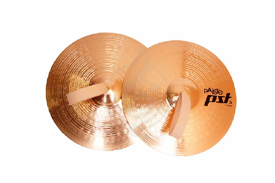 Оркестровая тарелка Paiste 0000665014 PST 5 Band Pair - Тарелки оркестровые - фото 1