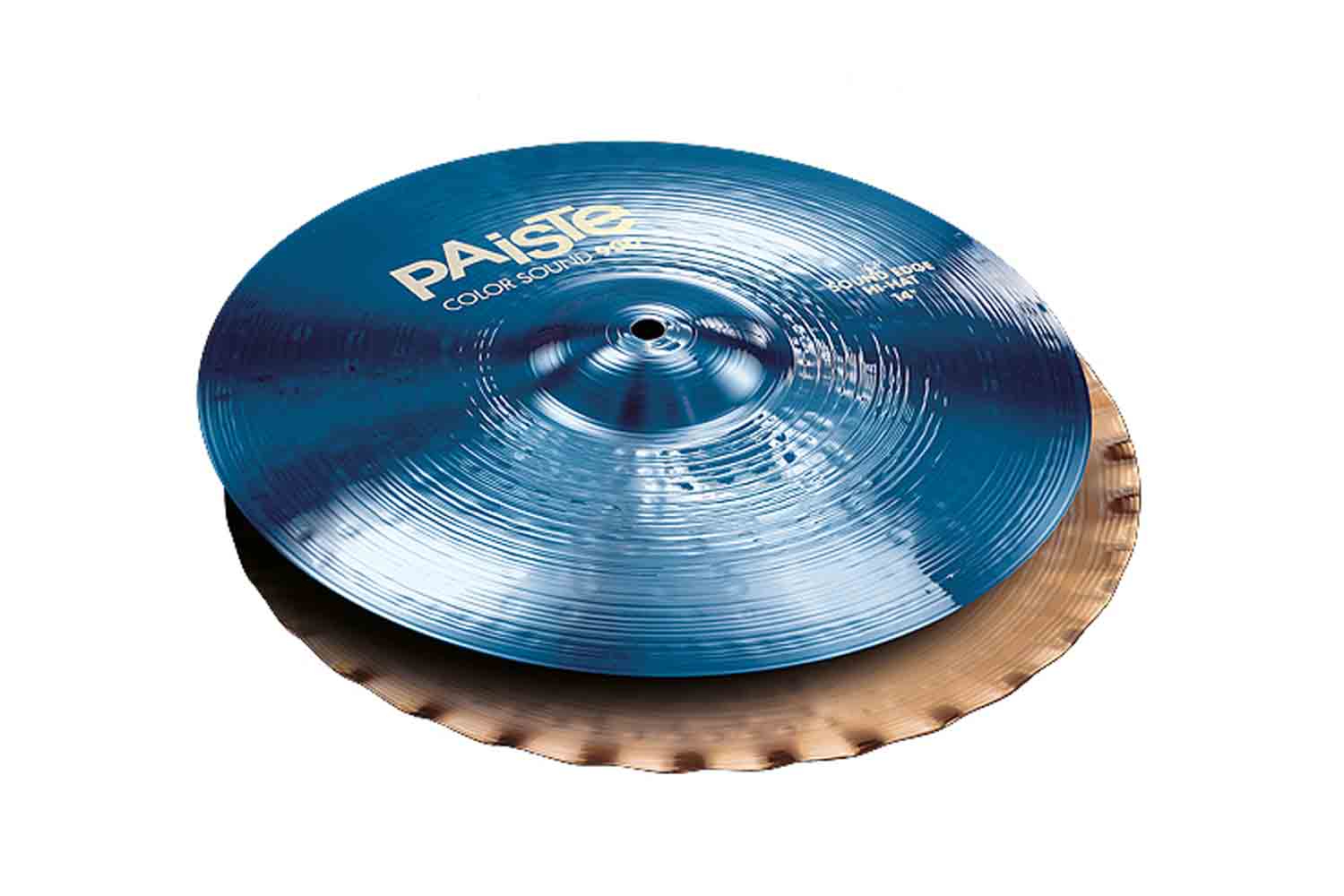 Тарелка Hi-Hat Paiste 0001933114 Color Sound 900 Blue SE Hi-Hat - Две тарелки 14" - фото 1