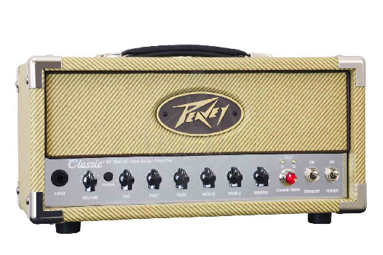 Комбоусилитель для электрогитары PEAVEY Classic 20 MH - Ламповый гитарный усилитель - фото 1
