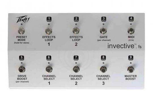 Комбоусилитель для электрогитары PEAVEY invective .120 Head - Гитарный усилитель - фото 4