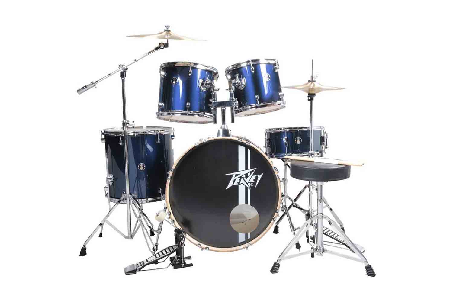  Peavey PV 5PC Drum Set Blue - Барабанная установка - фото 1
