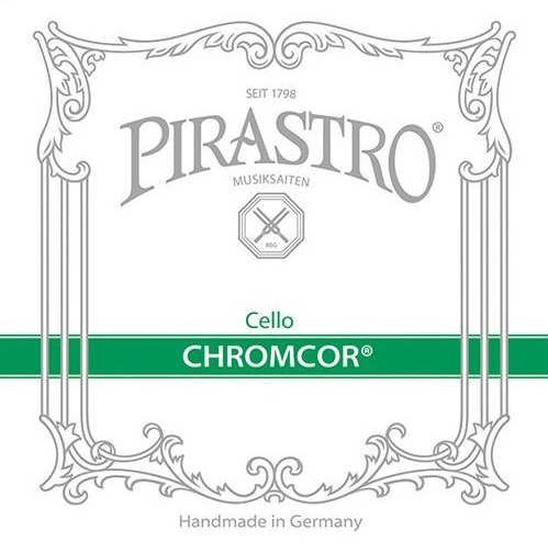  Pirastro 339040 Chromcor Cello 3/4-1/2 Комплект струн для виолончели 3/4-1/2 - фото 1