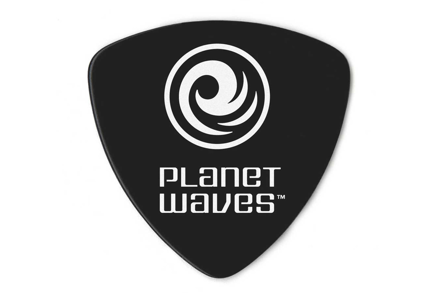 Медиатор Planet Waves 2CBK2-10 Black Celluloid Медиаторы широкие в ассортименте, черные (тонкие, средние, тол - фото 1