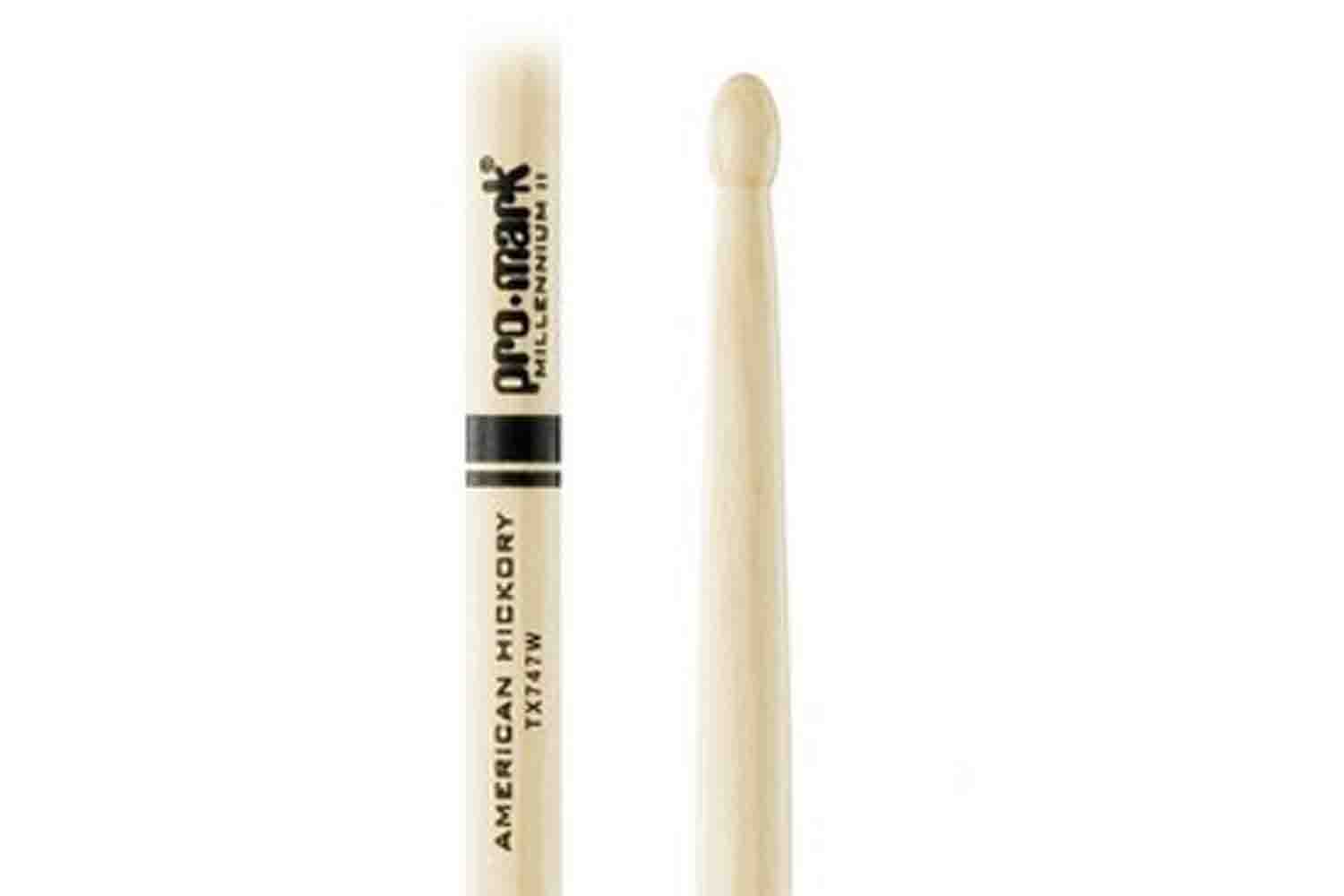 Барабанные палочки Pro-Mark TX747W Барабанные палочки, орех - фото 1