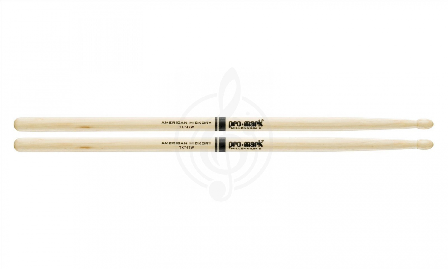 Барабанные палочки Pro-Mark TX747W Барабанные палочки, орех - фото 2