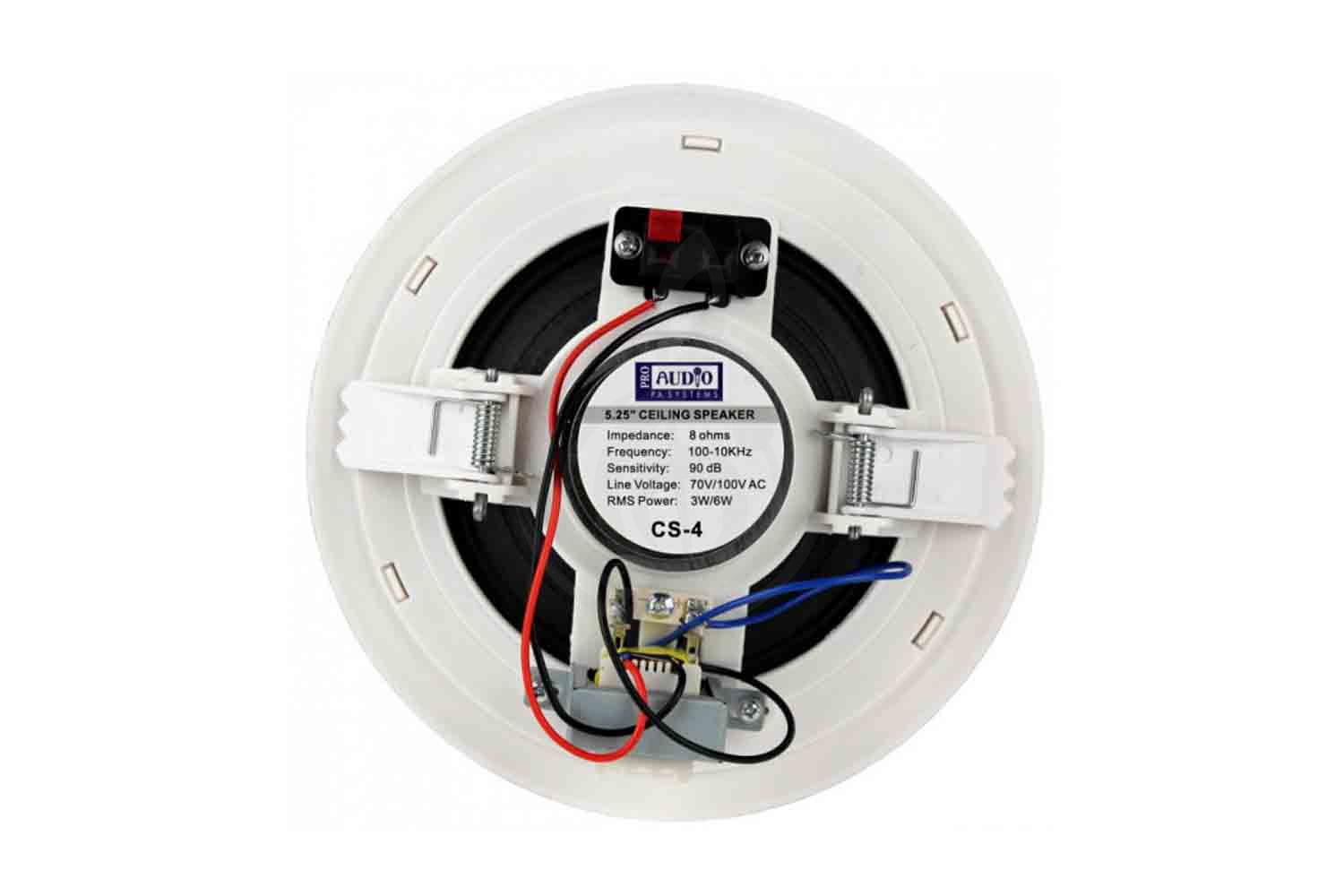 Громкоговоритель потолочный PROAUDIO CS-4 Потолочный громкоговоритель - фото 2