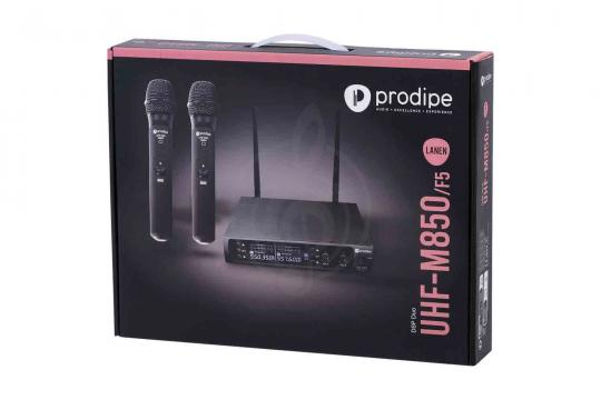 Prodipe DSP-DUO-UHF-M850/F5 - Беспроводная микрофонная система - фото 2 Радиосистема с ручным передатчиком Prodipe DSP-DUO-UHF-M850/F5 - Беспроводная микрофонная система - фото 2