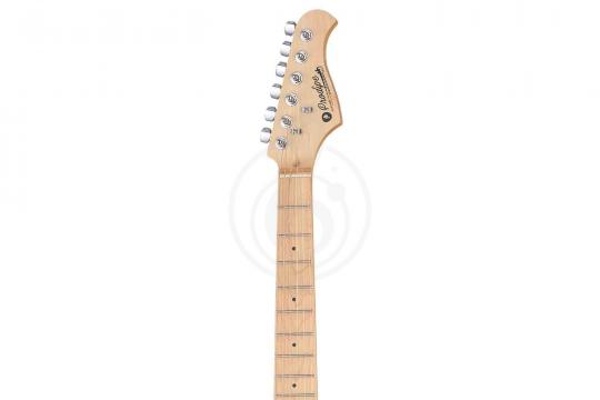 Электрогитара Stratocaster Prodipe JMFSTJUNIORFR - Электрогитара ST Junior уменьшенная, красная, с чехлом - фото 5