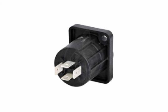 Разъем Speakon Rean RLS4MPZ - Разъем панельный speakON папа - фото 2