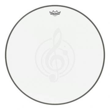 Пластик для бочки REMO BB-1322-00 EMPEROR 22`` CLEAR BASS двойной прозрачный пластик - фото 2