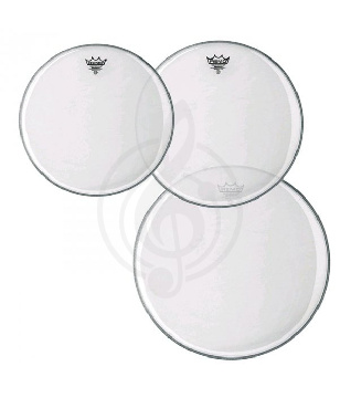 Пластик в комплекте Remo Emperor Clear PP-0982-BE 10",12",14" clear - фото 1