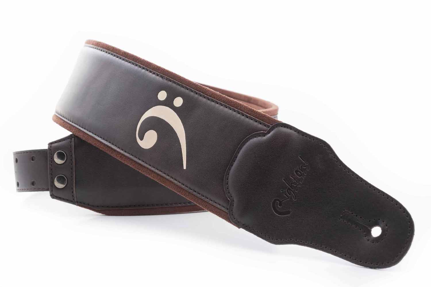 Ремень для гитары RightOn Straps Groove Fakey Brown - Ремень для гитары - фото 1