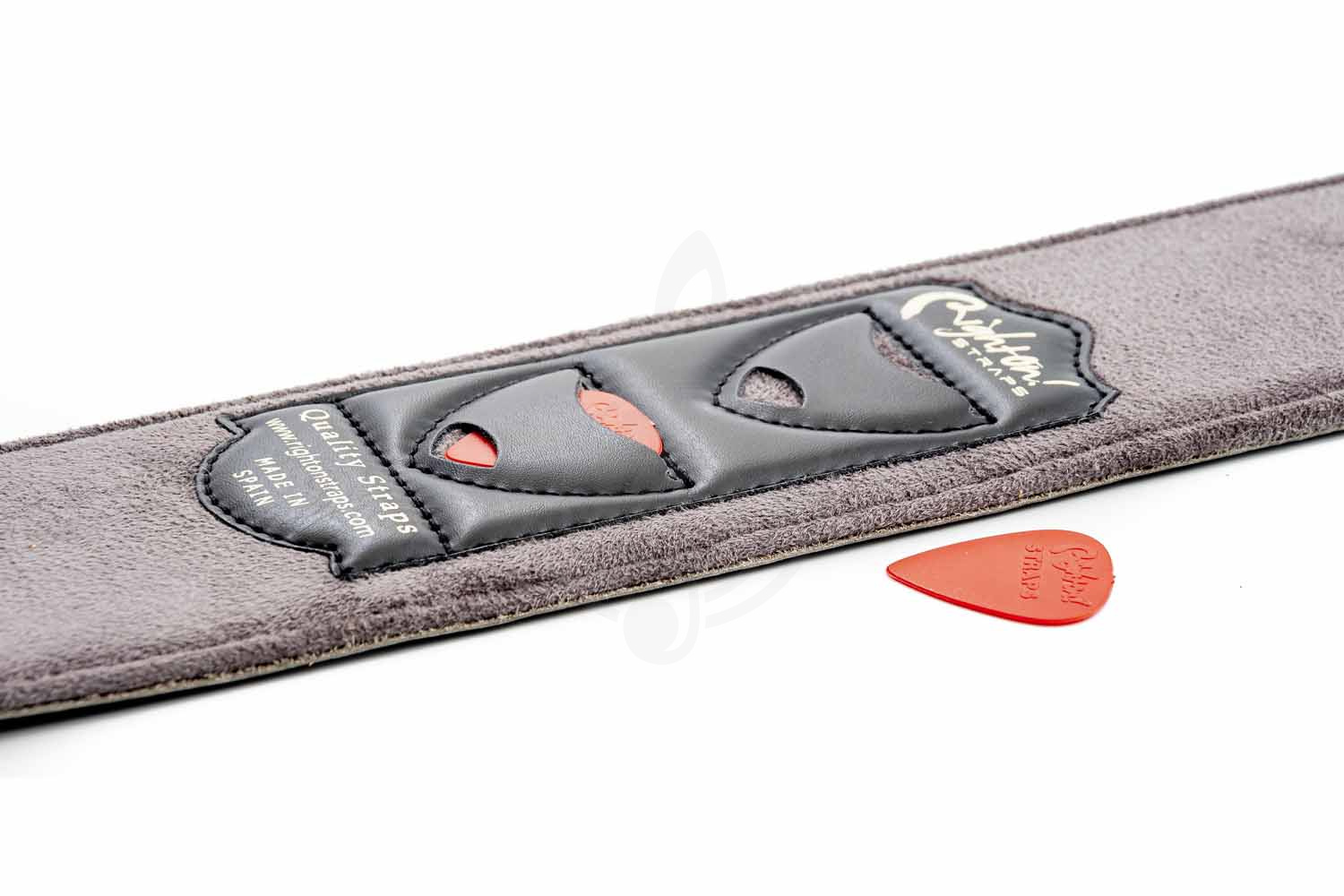 Ремень для гитары RightOn Straps Leathercraft Sugar Black - Ремень для гитары - фото 2