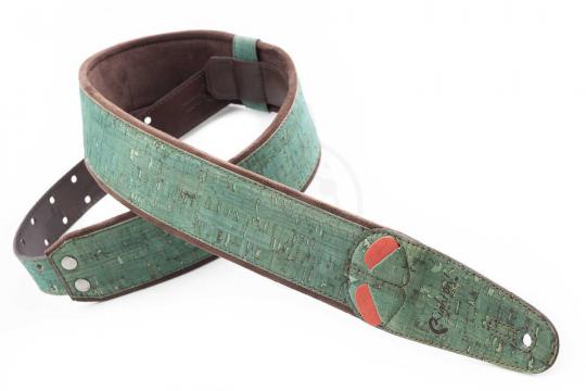 Ремень для гитары RightOn Straps Mojo Cork Teal - Ремень для гитары - фото 6