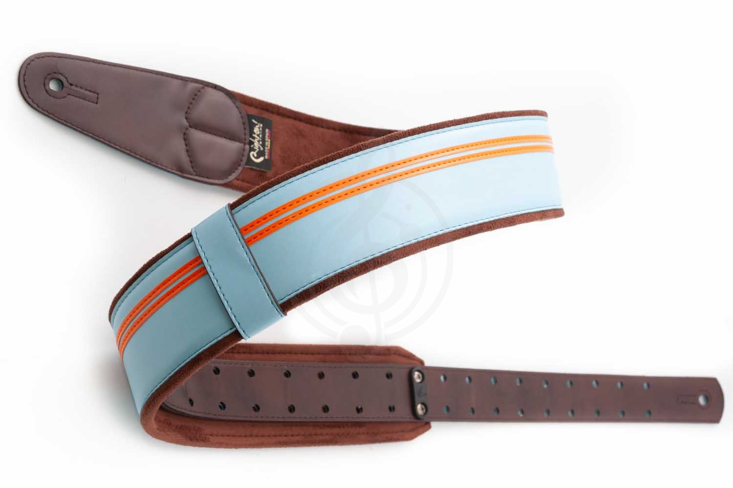 Ремень для гитары RightOn Straps Mojo Race Sonic Blue - Ремень для гитары - фото 4