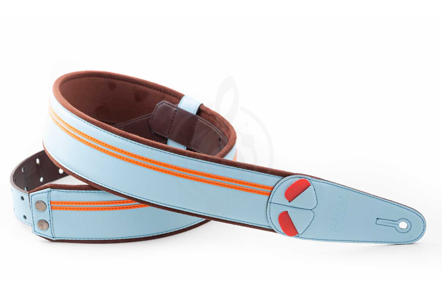 Ремень для гитары RightOn Straps Mojo Race Sonic Blue - Ремень для гитары - фото 6