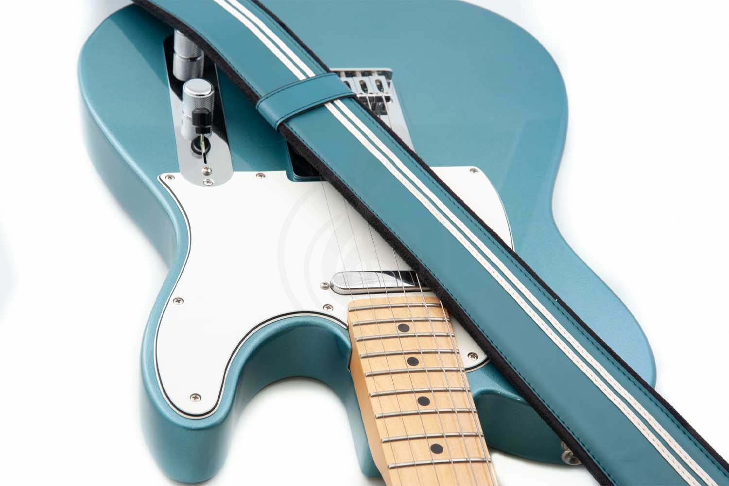 Ремень для гитары RightOn Straps Mojo Race Teal - Ремень для гитары - фото 5