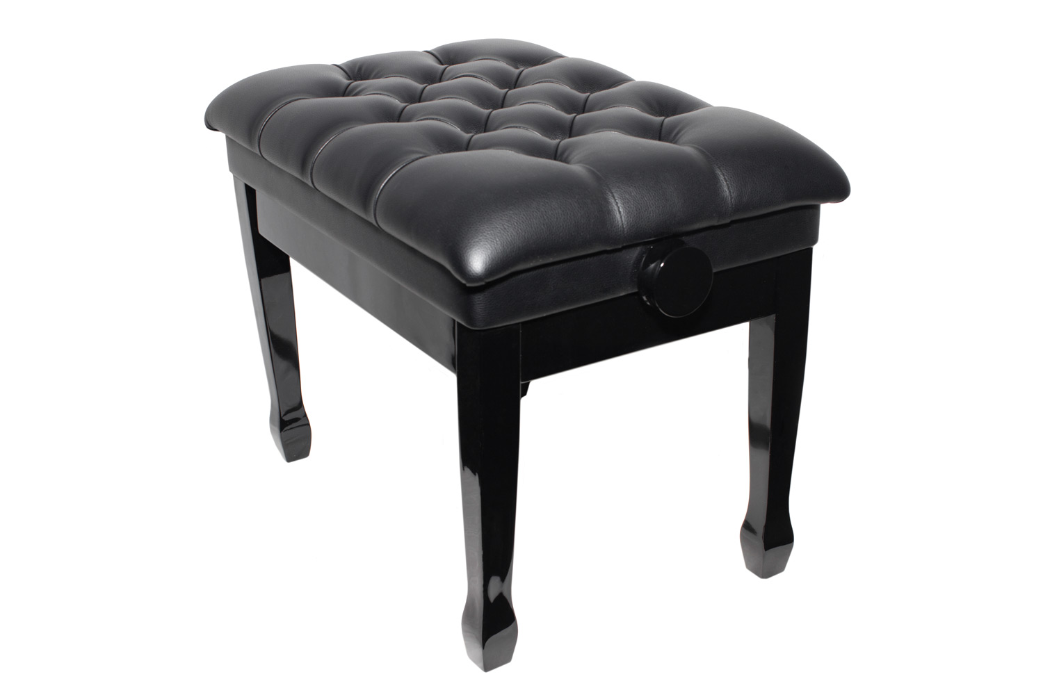 Банкетка Rin HY-PJ006-GLOSS-BLACK - Банкетка, глянцевый черный - фото 1