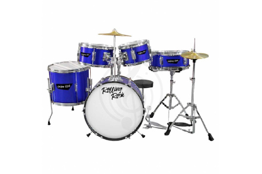 Rolling Rock JR-1625A BL - Детская ударная установка - фото 1 Rolling Rock JR-1625A BL - Детская ударная установка - фото 1