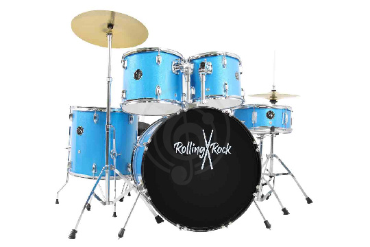 Rolling Rock JR-2225C Blue Sapphire - Ударная установка - фото 1 Rolling Rock JR-2225C Blue Sapphire - Ударная установка - фото 1