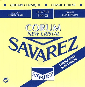 SAVAREZ 500 CJ NEW CRISTAL CORUM Струны для классических гитар (30-34-41-29-34-44) - фото 1 Струны для классической гитары SAVAREZ 500 CJ NEW CRISTAL CORUM Струны для классических гитар (30-34-41-29-34-44) - фото 1