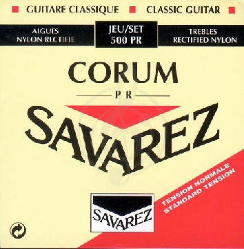 SAVAREZ 500 PR PR CORUM Струны для классических гитар (28-32-40-27-34-43) - фото 1 Струны для классической гитары SAVAREZ 500 PR PR CORUM Струны для классических гитар (28-32-40-27-34-43) - фото 1