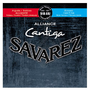 Струны для классической гитары SAVAREZ 510 ARJ ALLIANCE CANTIGA Струны для классических гитар  (24-27-33-30-36-44) - фото 1