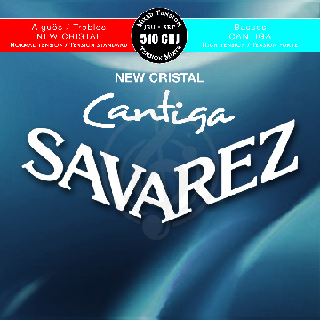 SAVAREZ 510 CRJ NEW CRISTAL CANTIGA Струны для классических гитар (29-33-41-30-36-44) - фото 1 Струны для классической гитары SAVAREZ 510 CRJ NEW CRISTAL CANTIGA Струны для классических гитар (29-33-41-30-36-44) - фото 1