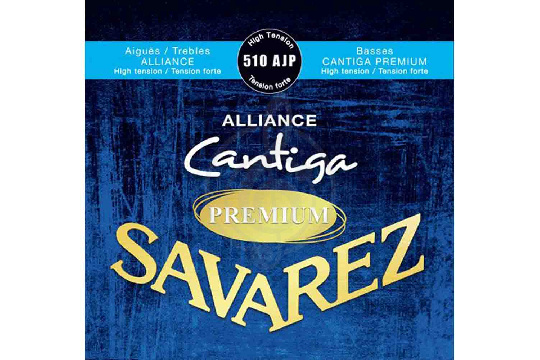 Savarez 510AJP Alliance Cantiga Blue Premium high tension - Струны для классической гитары - фото 1 Струны для классической гитары Savarez 510AJP Alliance Cantiga Blue Premium high tension - Струны для классической гитары - фото 1