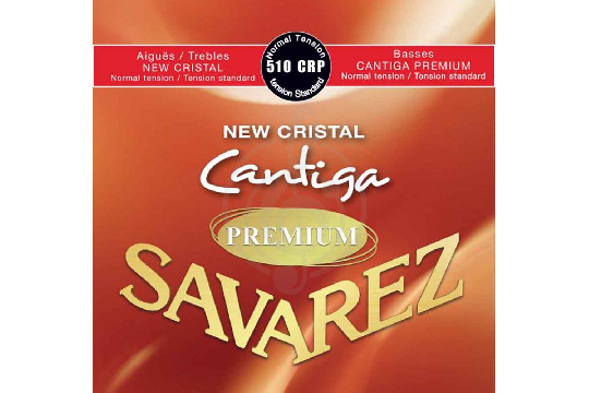 Струны для классической гитары Savarez 510CRP New Cristal Cantiga Premium - Струны для классической гитары - фото 1