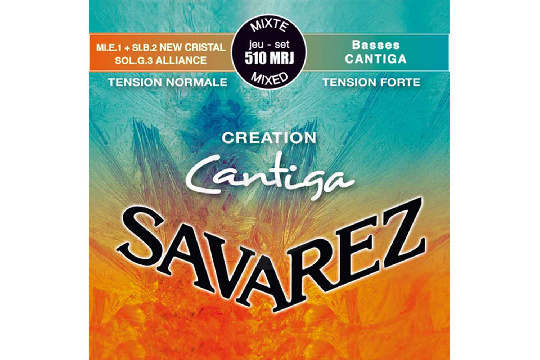 Струны для классической гитары Savarez 510MRJ Creation Cantiga - Струны для классической гитары - фото 1