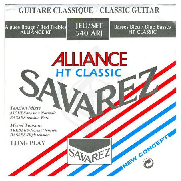 SAVAREZ 540 ARJ ALLIANCE HT CLASSIC Струны для классических гитар (24-27-33-29-35-44) - фото 1 Струны для классической гитары SAVAREZ 540 ARJ ALLIANCE HT CLASSIC Струны для классических гитар (24-27-33-29-35-44) - фото 1