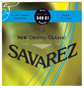 Струны для классической гитары SAVAREZ 540 CJ NEW CRISTAL CLASSIC Струны для классических гитар (30-34-41-29-35-44) - фото 1