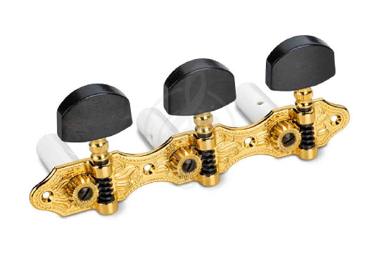 Schaller 10330563.30.13 Комплект колковой механики для классической гитары, золото - фото 1 Schaller 10330563.30.13 Комплект колковой механики для классической гитары, золото - фото 1