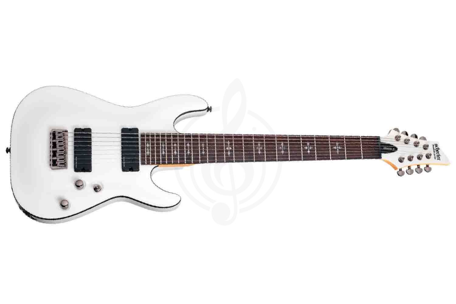 Электрогитара Superstrat Schecter DEMON-8 VWHT - Электрогитара - фото 2