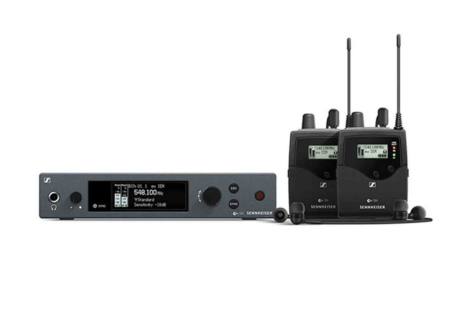Радиосистема персонального мониторинга Sennheiser 509615 507838 EW IEM G4-TWIN-G - Беспроводная система мониторинга - фото 1