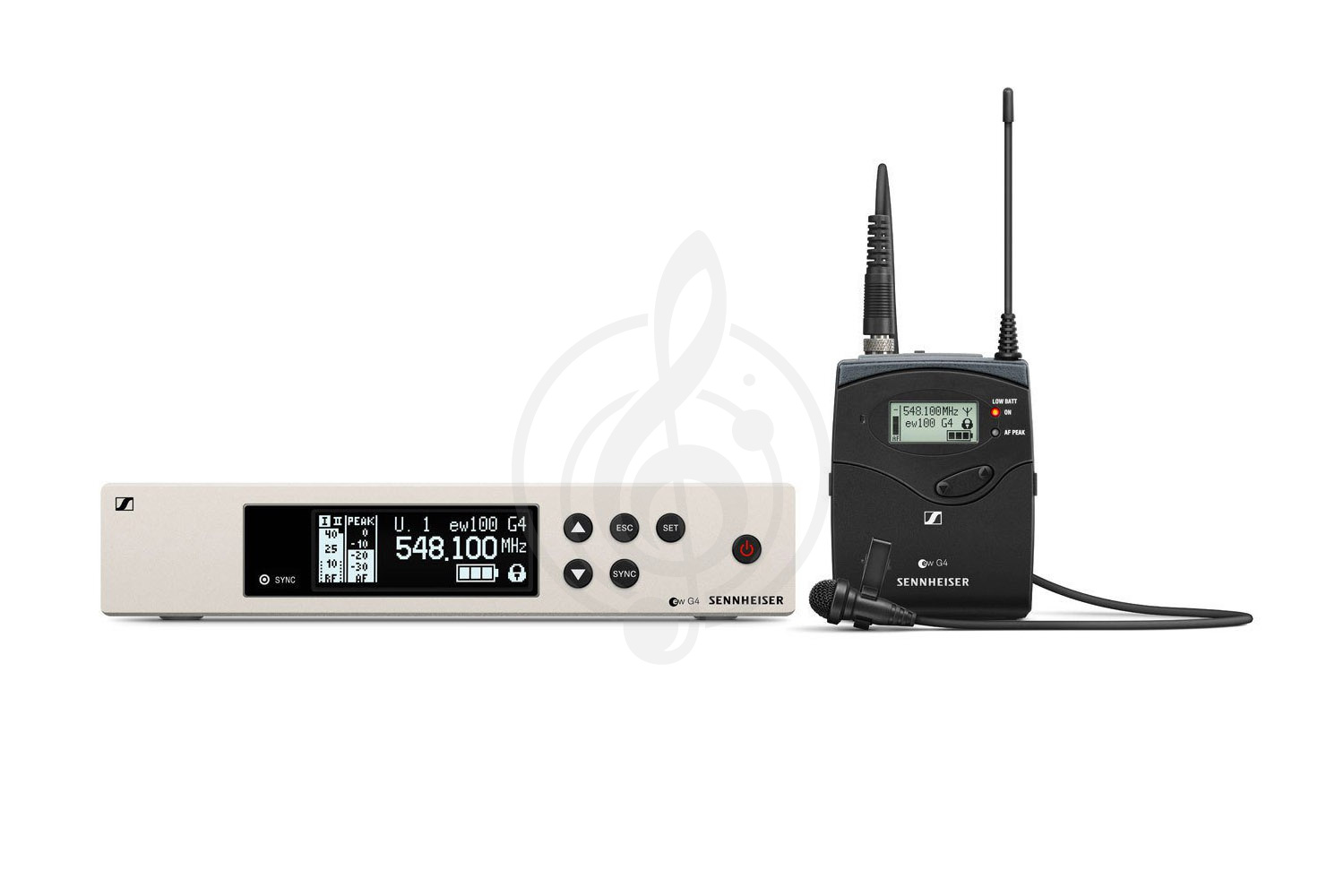 Радиосистема с петличным микрофоном SENNHEISER EW 100 G4-ME4-A1 - Радиосистема с петличным микрофоном - фото 1