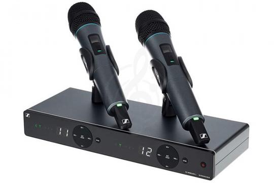 Радиосистема с ручным передатчиком SENNHEISER XSW 1-825 DUAL-A - Вокальная радиосистема UHF - фото 2