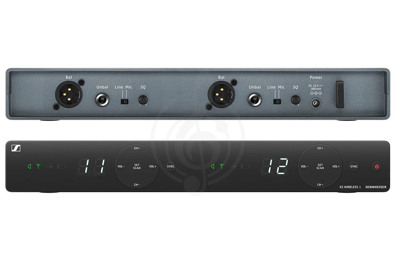 Радиосистема с ручным передатчиком SENNHEISER XSW 1-825 DUAL-A - Вокальная радиосистема UHF - фото 3