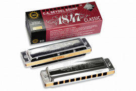 Seydel Sohne 16201HAB 1847 Classic High Ab - Губная гармошка - фото 1 Диатоническая губная гармошка Seydel Sohne 16201HAB 1847 Classic High Ab - Губная гармошка - фото 1