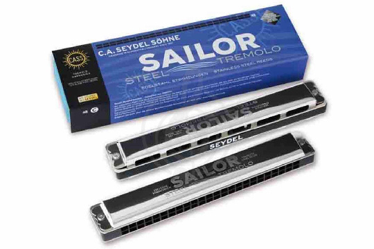 Seydel Sohne 26480G Sailor Steel G - Губная гармошка тремоло - фото 1 Тремоло губные гармошки Seydel Sohne 26480G Sailor Steel G - Губная гармошка тремоло - фото 1