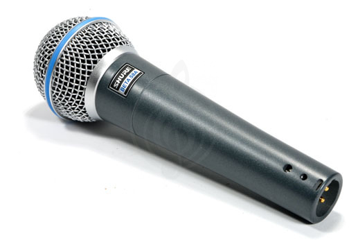 Shure Beta 58A - Микрофон суперкардиоидный вокальный - фото 3 Динамический вокальный микрофон Shure Beta 58A - Микрофон суперкардиоидный вокальный - фото 3