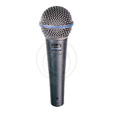 Shure Beta 58A - Микрофон суперкардиоидный вокальный - фото 1 Динамический вокальный микрофон Shure Beta 58A - Микрофон суперкардиоидный вокальный - фото 1