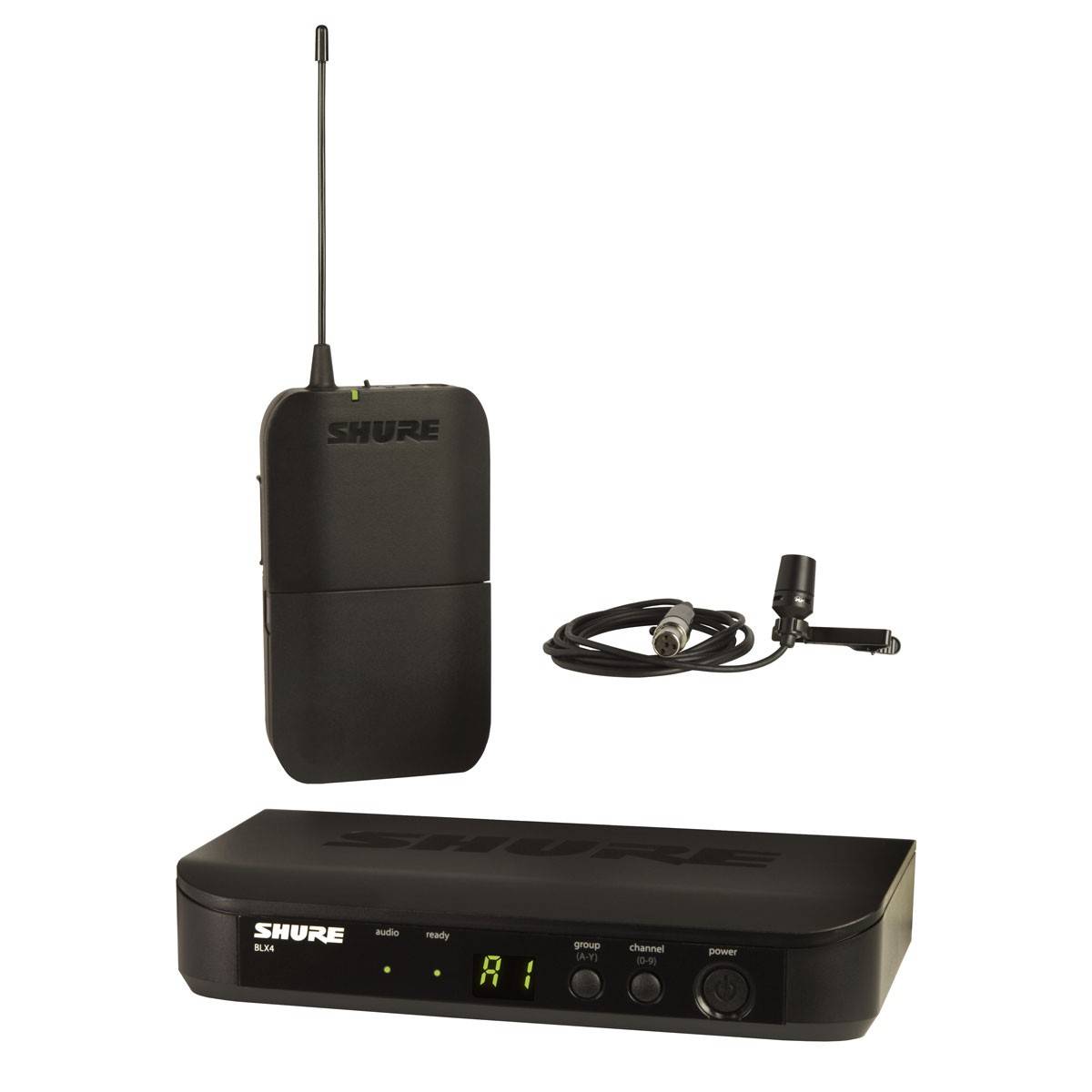 Радиосистема с петличным микрофоном SHURE BLX14E/CVL M17 662-686 MHz радиосистема c петличным микрофоном CVL - фото 1