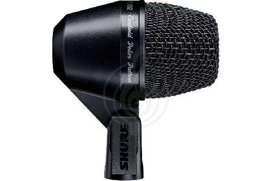 SHURE PGA52-XLR - кардиоидный микрофон для ударных - фото 1 Инструментальный микрофон SHURE PGA52-XLR - кардиоидный микрофон для ударных - фото 1