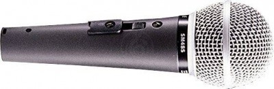 Динамический вокальный микрофон SHURE SM48-LC Вокальный динамический микрофон - фото 2