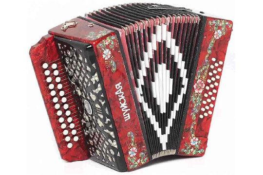 Шуйская гармонь S51XL-A-RED красная 25х25-III - фото 1 Гармонь Шуйская гармонь S51XL-A-RED красная 25х25-III - фото 1